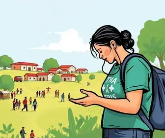 Ação de Saúde na Vila Esperança